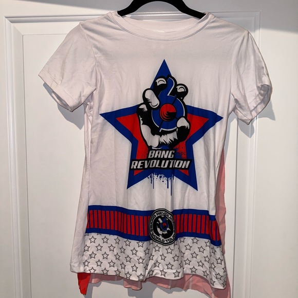 Bang Energy Bang Revolution Cape Tee T-Shirt - Picture 1 of 2